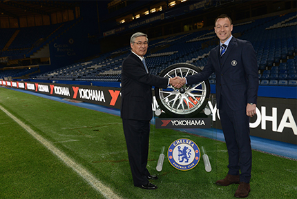 Chelsea FC Yokohama Partnership Handshake